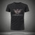 欧洲站美杜莎夏季2020新款潮流牌男士丝光棉烫钻短袖T恤大码体恤4.(2XL 黑)第5张高清大图