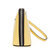海谜璃（HMILY）优质牛皮女士单肩斜挎包时尚迷你贝壳包甜美手提包出街百搭之选 H7016(黄色)第3张高清大图