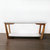 茶几实木北欧美式现代简约茶桌椅组合方小户型客厅多功能茶桌(白色)第2张高清大图
