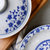 景德镇觀宋陶瓷合器青花玲珑瓷紫薇花餐具中式家用带盖饭盘7寸8寸(7寸)第3张高清大图