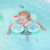 水之梦婴儿游泳圈0-3岁儿童宝宝学游泳装备腋下初学者脖圈新生(卡通版托福圈+粉色+3岁以下)第4张高清大图