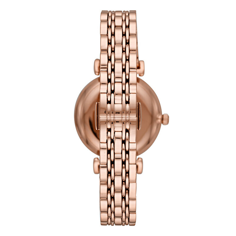 手表佟丽娅明星同款钢质表带时尚休闲石英女士腕表ar11244玫瑰金钢带