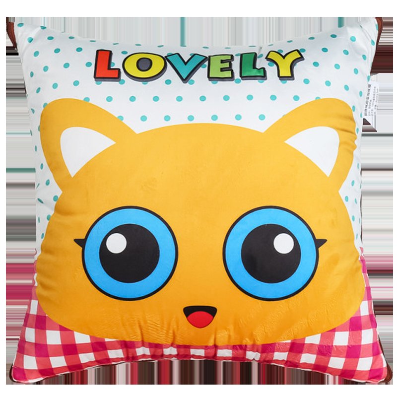 朵玛duoma舒适宝宝绒抱枕ln丽丝绒抱枕被萌萌熊默认