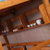 御品工匠中式实木子母床橡木儿童床上下铺双层床高低床家具母子床F065(不带书架 1.2*1.9M)第3张高清大图