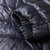 阿玛尼Armani jeans男装冬款外套 男士带帽保暖短袖棉服外套90537(黑色 54)第4张高清大图