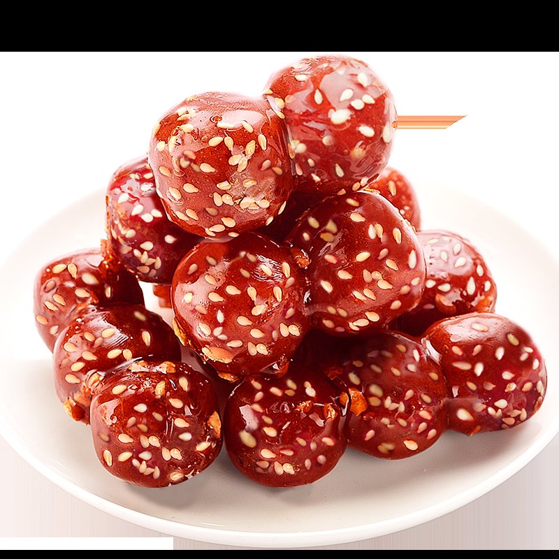 正宗御食园冰糖葫芦老北京特产袋装山楂球礼品小零食500g袋什锦口味