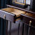 皮耐迪 新中式实木鞋柜两门黑檀色餐边柜中国风全屋配套家具(黑檀色)第4张高清大图