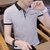 t恤男装衣服2018新款韩版潮版宽松半袖白色夏季学生男士短袖12(499 均码)第5张高清大图