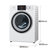 松下(Panasonic) XQG80-N80WP/J 8公斤全自动变频滚筒家用洗衣机 泡沫净变频 白色下排水第3张高清大图