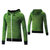 REA卫衣运动外套男休闲跑步健身套头长袖运动服修身连帽健身服(绿色)第3张高清大图