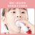 植物主义 3支装儿童慕斯泡沫牙膏牙刷宝宝草莓口味按压式防蛀牙2-12岁(白色 颜色)第5张高清大图