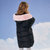 巴拉巴拉儿童羽绒服中长款2018新款冬季女童外套中大童加厚上衣潮(130cm 黑色)第4张高清大图