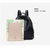 APPLES苹果时尚双肩包2020新款韩版潮包包网红真皮头层牛皮休闲女包旅行背包(黑色)第2张高清大图
