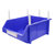 苏识 XK004 货架斜口分类零件盒 250*155*110mm ( 颜色：蓝色) 组合式物料收纳盒10个装(2 默认)第5张高清大图