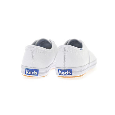 韩国直邮包税 Keds 帆布鞋小白鞋低帮纯白透气休闲舒适韩范潮流WF34000(225mm)