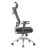 云艳YY-LCL1299 电脑椅午休椅办公椅子人体工学椅家用转椅网椅时尚座椅休闲椅子-黑色(默认 默认)第3张高清大图