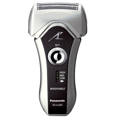 松下（Panasonic）全身水洗剃须刀ES-LC60-S（银色）（浮动三刀头，全身水洗，弹出式修剪器）