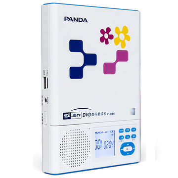 熊猫F-385cd复读机dvd便携式数码U盘MP3学生英语学习随身听播放器
