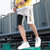 【W.Xuan】短裤男夏天五分裤薄款休闲运动宽松沙滩大裤衩(军绿色 30)第3张高清大图
