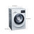西门子(SIEMENS) WM12L2688W 8公斤 全屏触控变频滚筒洗衣机（银色）(默认值（请修改）)第2张高清大图