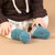 牛奶朋友秋冬韩版宝宝保暖珊瑚绒小猫可爱婴儿袜新生儿袜子(黄色 均码3-24个月)第5张高清大图