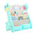 儿童塑料书架卡通家用宝宝书架落地简易幼儿园绘本架小书柜置物架(小鹿粉色组合一 默认版本)第5张高清大图