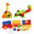 儿童积木拼装玩具大号颗粒塑料拼插男女宝宝小孩玩具(黑色 236块6狗加轨道小车)第3张高清大图
