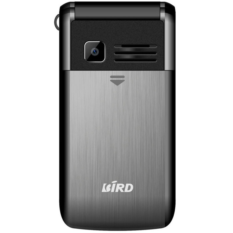 波导birda530老人手机经典翻盖双卡双待银河灰