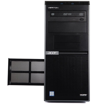 宏碁(Acer)Veriton D430 6094台式电脑(I3-6100 4G 1T 2G独显 DVDRW 21.5英寸 Windows专业版 三年有限上门 KM)