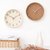 MJK北欧创意钟表时尚实木挂钟客厅家用时钟挂墙表静音简约现代(12英寸（直径30.5厘米） 胡桃色)第3张高清大图