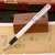 毕加索（PIMIO）签字笔609纯黑丽雅宝珠笔商务4色水笔礼盒(黑宝)第4张高清大图