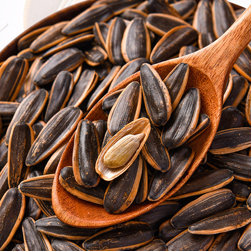 俏美味焦糖味核桃味瓜子500g袋装炒货坚果葵花籽焦糖味500g袋