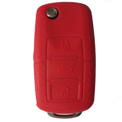 飞石（FLYING STONE）KZS-011R专车专用硅胶钥匙包（红色）