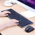 惠普cs300无线键盘鼠标套装台式笔记本电脑轻薄静音游戏女生办公家用商务省电USB外接无限键鼠(黑色+鼠标垫 CS300)第5张高清大图