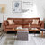 TIMI天米 北欧沙发 现代简约沙发 皮艺沙发组合 单人双人三人沙发 客厅沙发组合(米色 单人位沙发)第2张高清大图