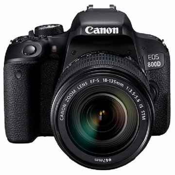 佳能（Canon）EOS 800D 单反套机（ EF-S 18-135mm f/3.5-5.6 IS STM）