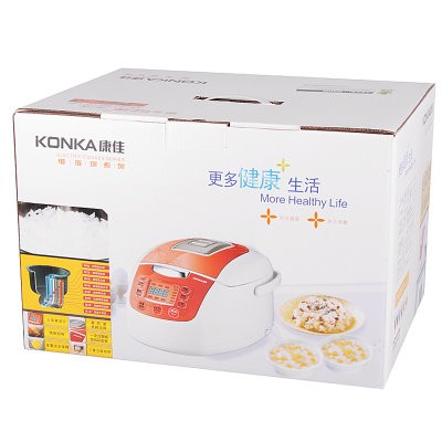 康佳（KONKA）微电脑式电饭煲KRC-40JS60特色米饭口感、米类选择(偏软、标准、偏硬、丝苗米、珍珠米)
