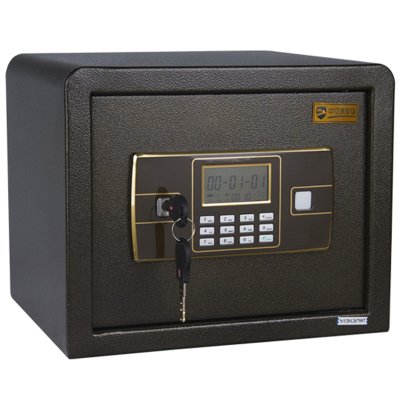 中亿（zhongyi）铂金系列BGX-M/D-28A电子密码保管箱（古铜色）