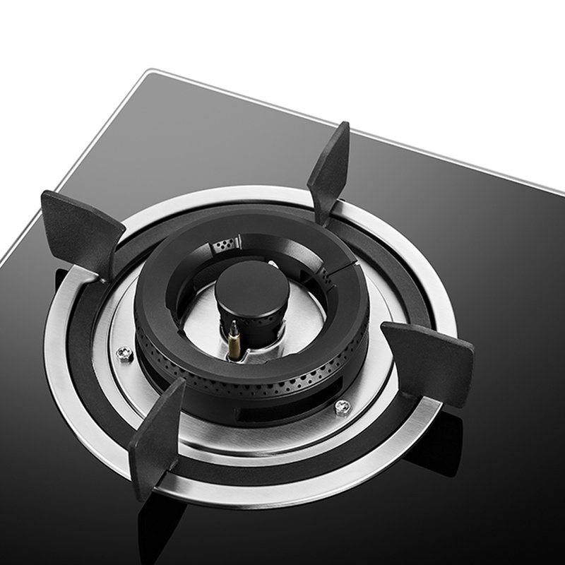 老板robamjzt7b28钢化玻璃嵌入式燃气灶