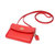 蔻驰 COACH 奢侈品 女士专柜款皮革单肩斜挎包翻盖钱包小号红色 311 B4AQ5(红色)第8张高清大图
