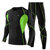 男士速干紧身衣套装长袖跑步压缩服弹力马拉松运动健身服tp1332(黑深灰 XL)第4张高清大图