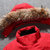吉普盾加拿大风格可拆卸帽羽绒服男潮短款新款冬季大鹅雪咒加厚学生工装情侣保暖外套(MS165红色 M)第2张高清大图