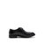 HLA/海澜之家圆头系带工装鞋低跟舒适透气正装皮鞋男HSXSD3R035A(黑色 41)第4张高清大图