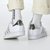 Adidas阿迪达斯三叶草女鞋板鞋2021春季新款舒适低帮耐磨休闲鞋松糕鞋小白鞋银色FW3915(FW3915 36.5)第2张高清大图