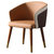 意式餐椅现代简约餐厅设计师家用洽谈椅子轻奢网红靠背凳实木围椅(默认 默认)第5张高清大图
