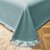 邦德诺斯全棉60s贡缎提花纯棉四件套被套床单1.5m床上用品(轻奢-水蓝)第5张高清大图