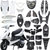电动摩托车配件（工具箱盖子）(黑色双排)第2张高清大图