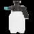 苏识 高压新款1L 洒水壶气压式喷雾器消毒压力浇水壶手持喷水壶（计价单位：个）白色(白色 默认)第2张高清大图
