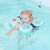 水之梦0游泳圈宝宝1岁儿童泳圈腋下圈婴儿新生儿脖圈趴圈救生圈(托福圈橙色)第4张高清大图