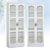 俊采云JCY-T2木质书柜文件柜陈列柜书橱白色书柜二门（单位：个）(白色)第4张高清大图